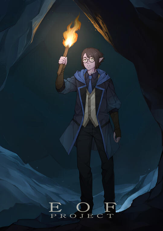 illustration commission for [sixtaur] full body shoot & full background