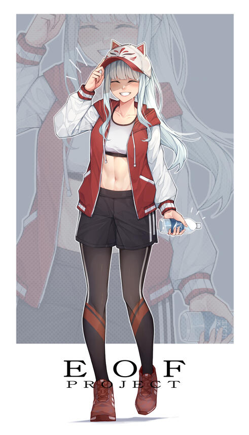 Smores character commission full body shoot & simple background